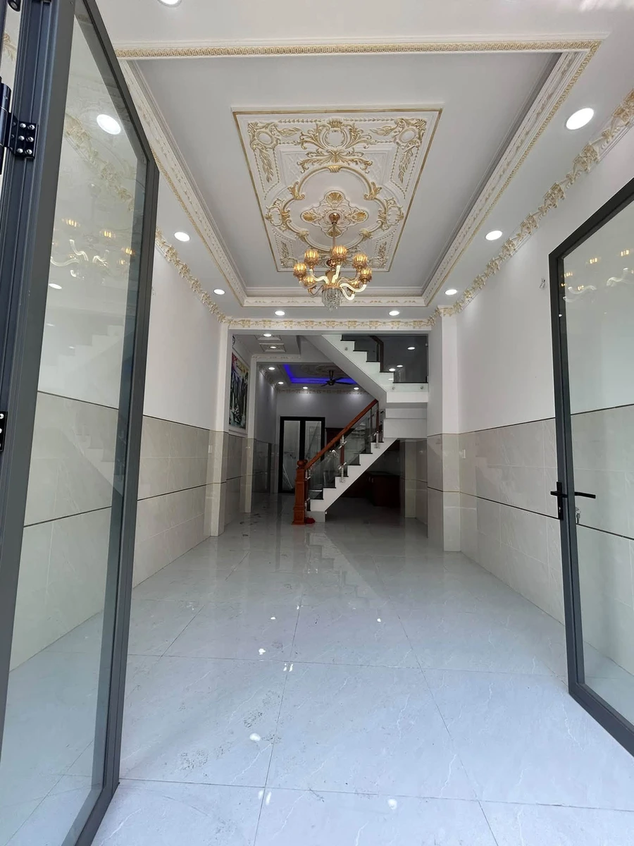 Bán nhà phố mặt tiền 51.9m² 4 tầng Vĩnh Lộc Bình Tân - Ảnh 1