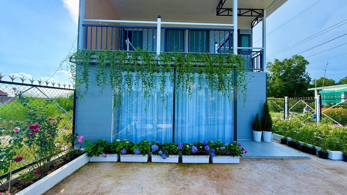 Bán nhà vườn 2 mặt tiền 165,5m² Tân Trụ, Long An - Ảnh thu nhỏ 2