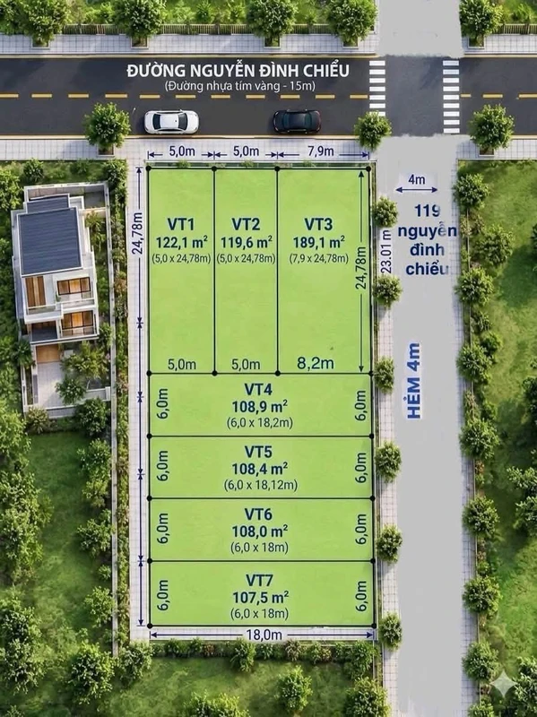 Bán đất góc 2 mặt tiền Đất Đỏ 80m², giá từ 880 triệu