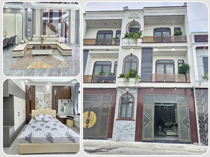 Bán nhà đẹp 3 tầng gần chợ Tân Hạnh, Biên Hòa, 3PN full nội thất, sổ hoàn công - 3,5 tỷ TL