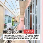 Bán nhà lô góc 2 tầng 19m² hẻm Hoàng Hoa Thám, Bình Thạnh, giá 3,5 tỷ - Ảnh thu nhỏ 1