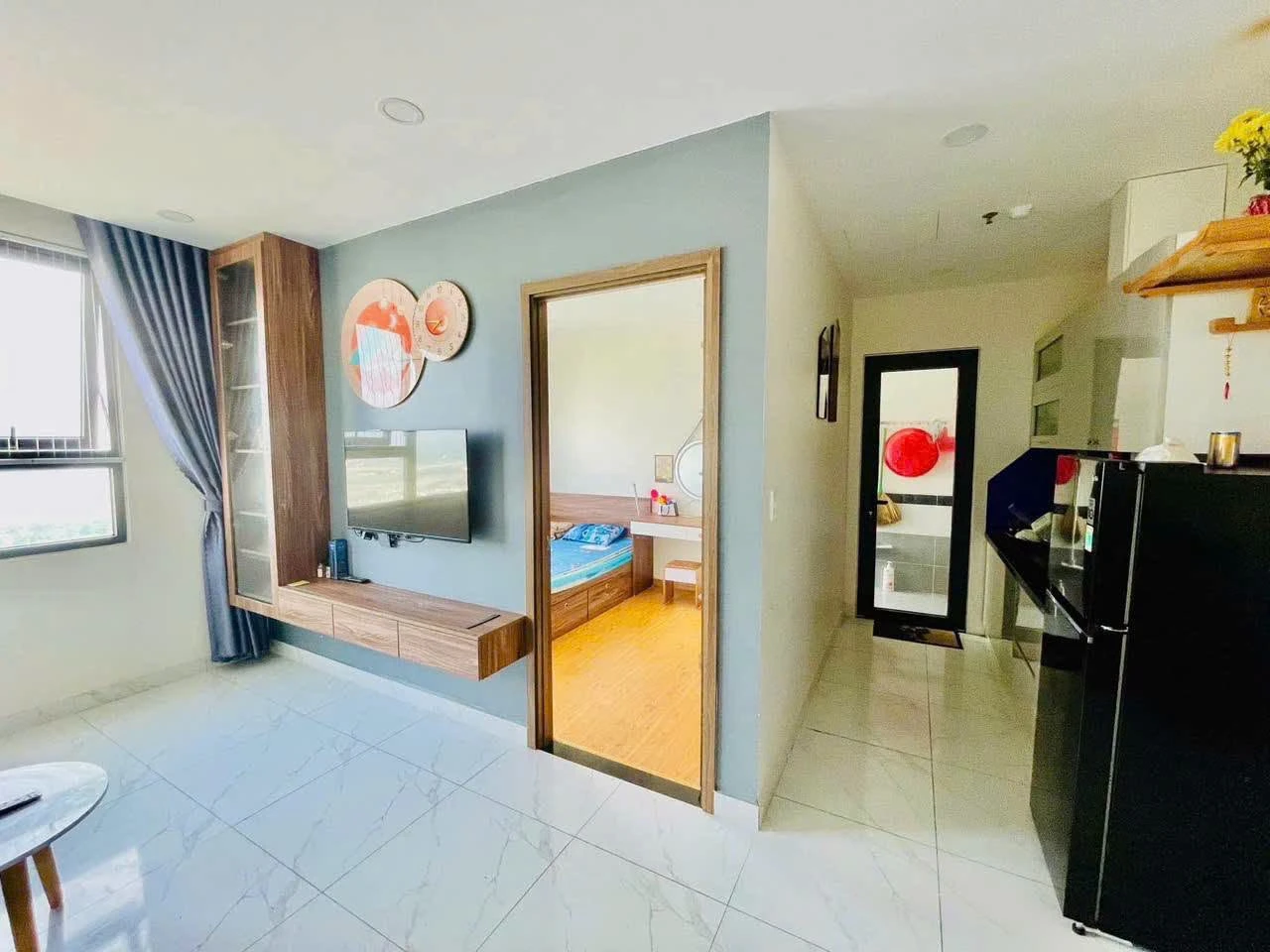 Bán căn hộ chung cư An Phú Thịnh block B 53m2, 2PN, full nội thất giá 950 triệu - Ảnh 1