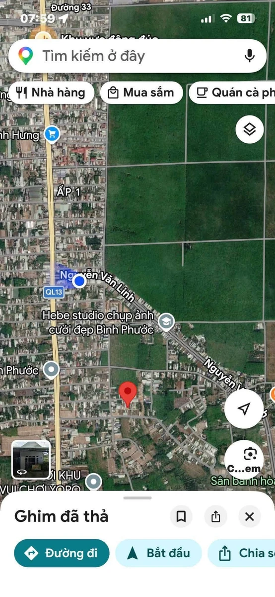 Bán lô đất sổ hồng riêng 412,4m² Chơn Thành, Bình Phước - Ảnh thu nhỏ 2