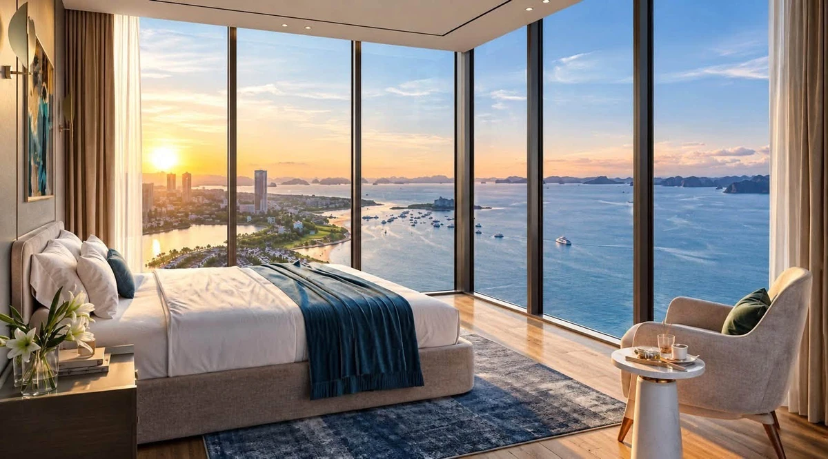 Bán căn hộ 2 PN Aria Bay 73 m² view vịnh - Ảnh thu nhỏ 3