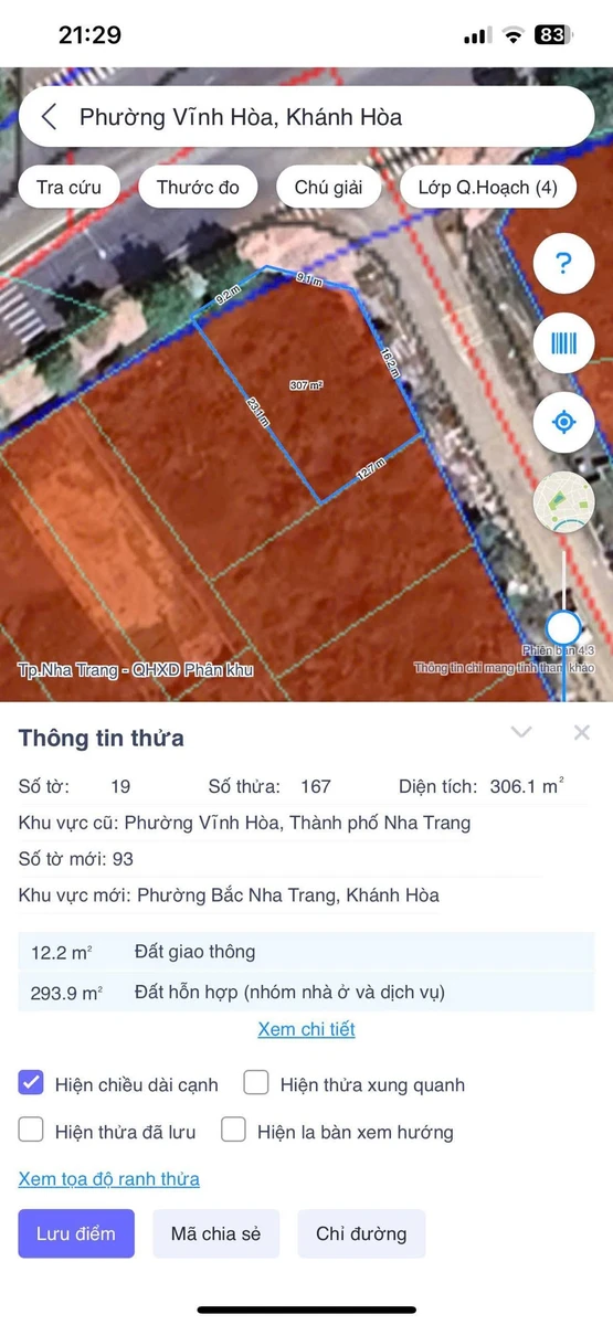 Bán lô góc 2 mặt tiền 306m2 Phạm Văn Đồng Nha Trang - Ảnh thu nhỏ 4
