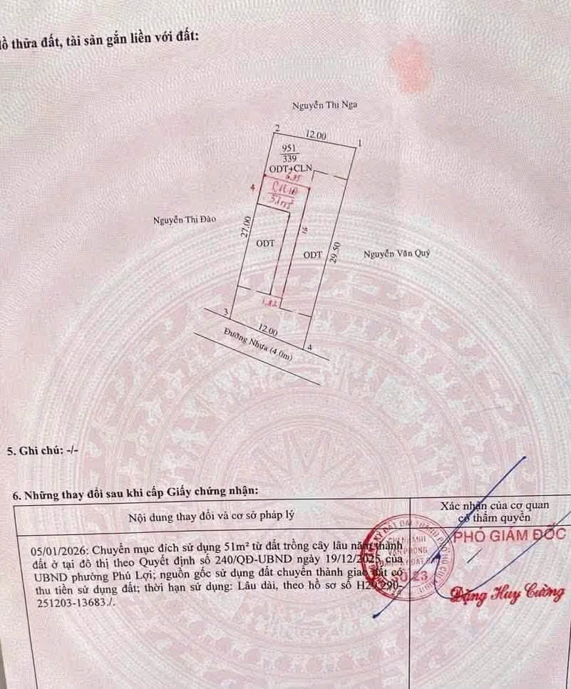 Bán đất Phú Hoà 339m² giá 7 tỷ, Bình Dương - Ảnh thu nhỏ 2