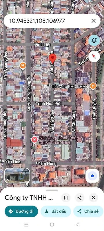 Bán gấp lô đất 100m2 mặt nhựa đường Bùi Thị Xuân, phường Xuân An, Phan Thiết giá 2,95 tỷ