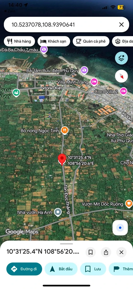 Bán đất nông nghiệp mặt tiền Tôn Đức Thắng Phú Quý 1521m² - Ảnh 1