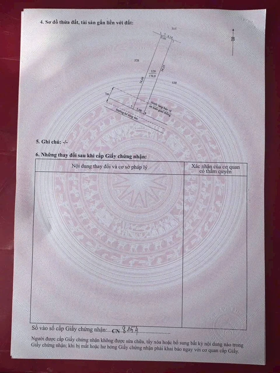 Bán đất thổ cư 170m² xã Đức Tân, Tân Trụ, Long An 430 triệu - Ảnh thu nhỏ 5