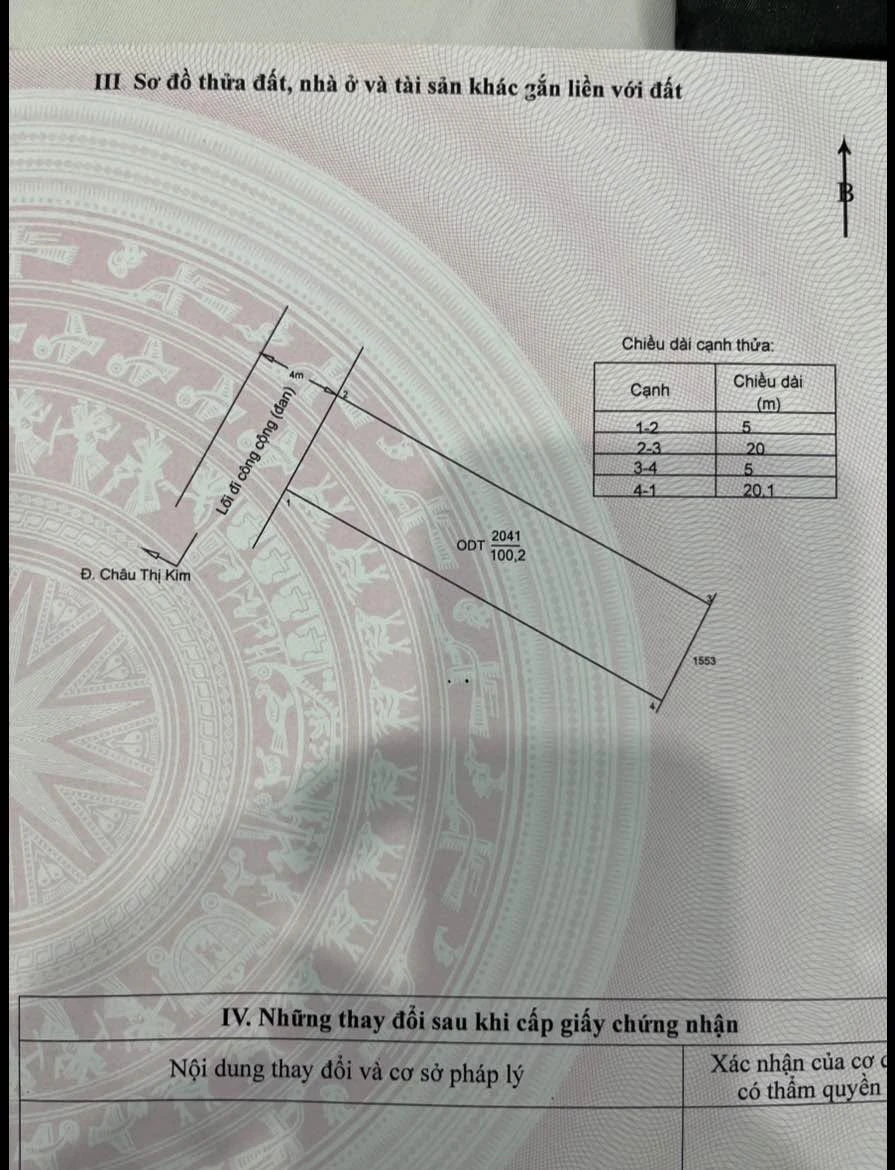 Bán đất thổ cư 100.5m² Tân An, Long An 1 tỷ 150 triệu - Ảnh thu nhỏ 4