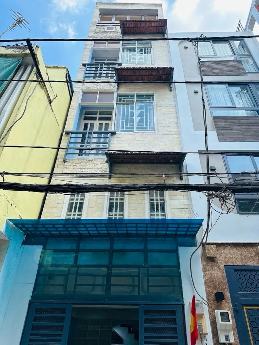 Bán nhà 5 tầng BTCT hẻm nhựa 5m đường Nguyễn Đình Chiểu, Quận 3, DTSD 120m2 - Ảnh 1