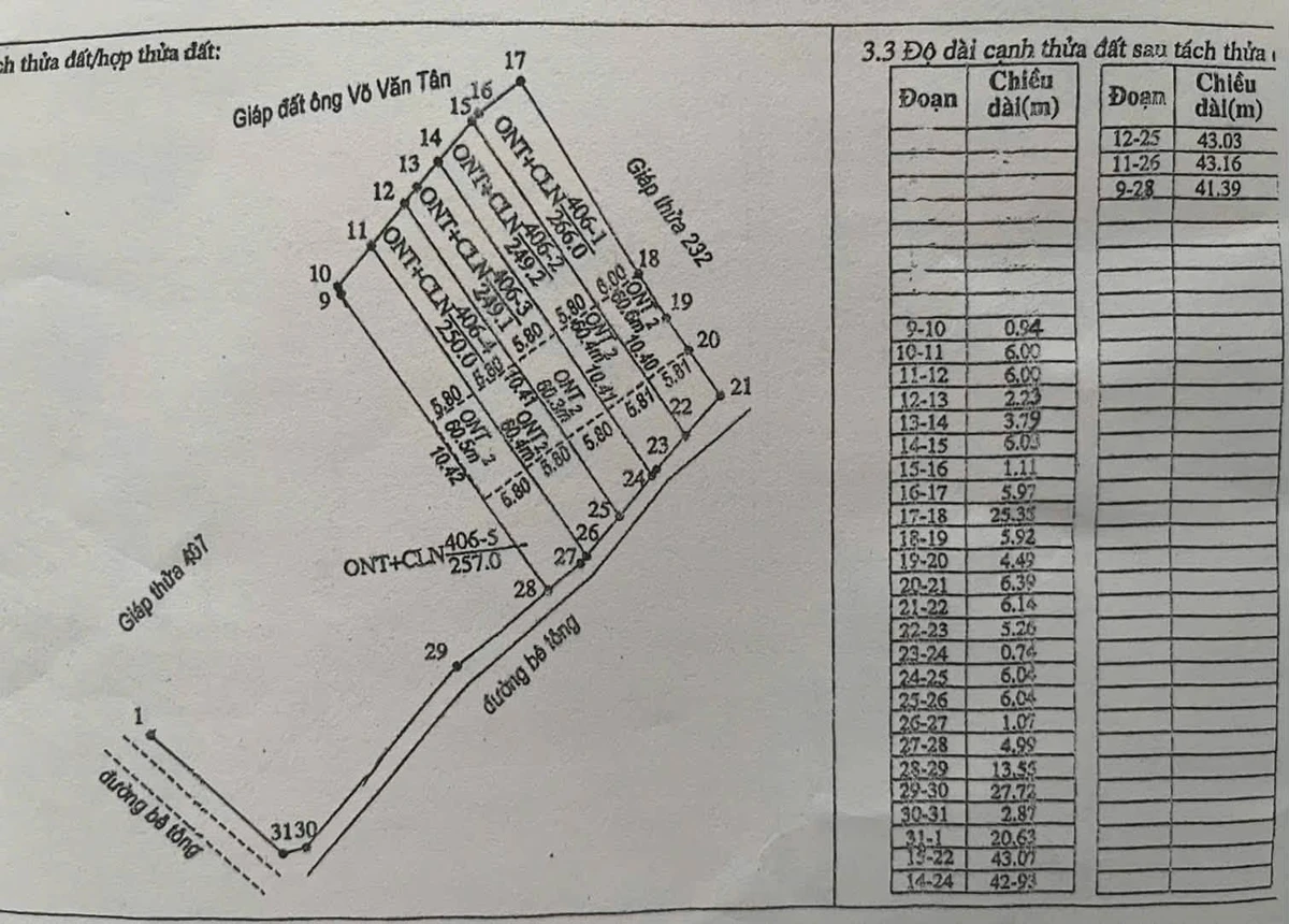 Bán đất thổ cư Hàm Cương 250m2, 395 triệu, Bình Thuận - Ảnh 1