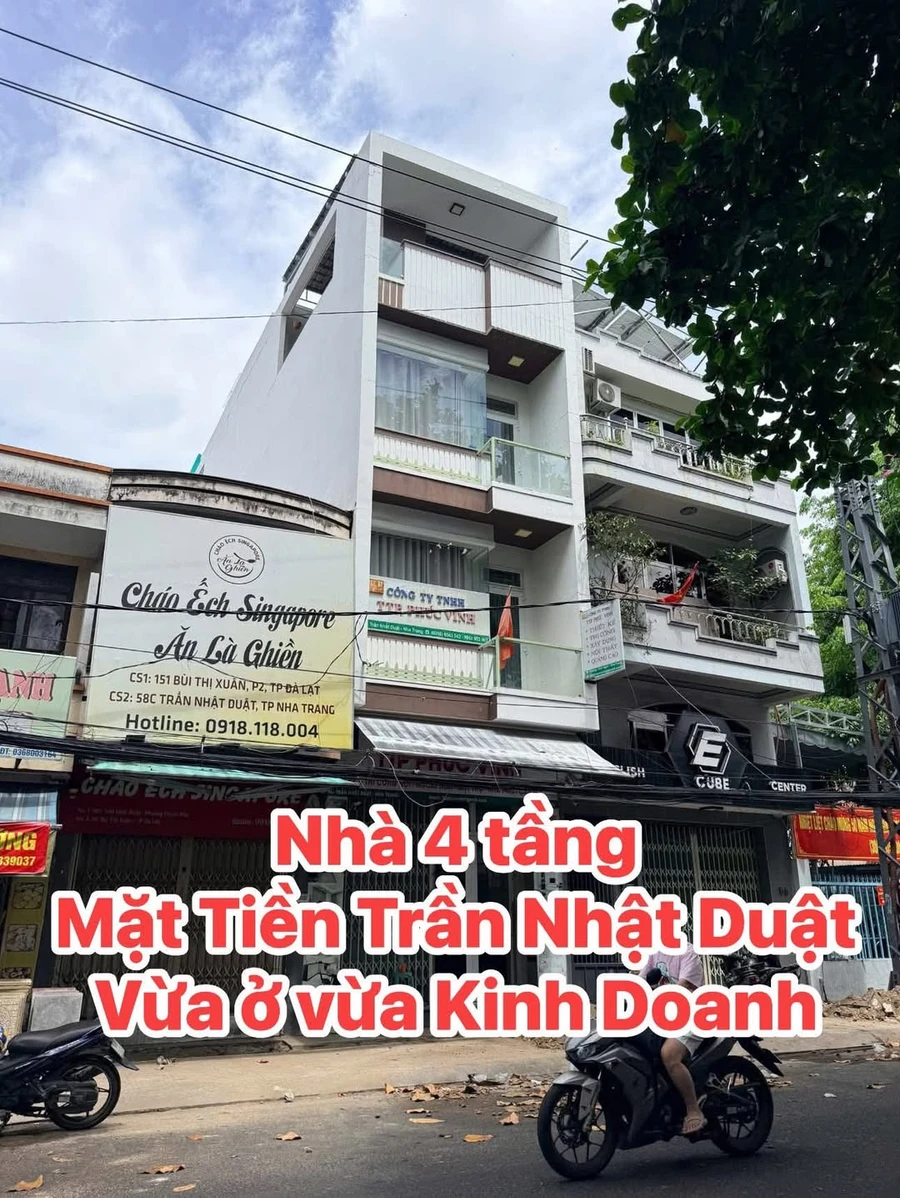 Bán nhà 4 tầng mặt tiền Trần Nhật Duật, 64m2, Nha Trang - Ảnh 1
