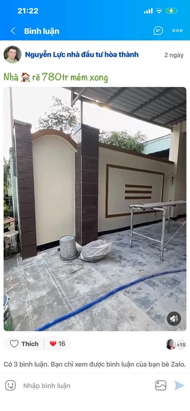 Nhà bán 2 phòng ngủ 120m² Tây Ninh