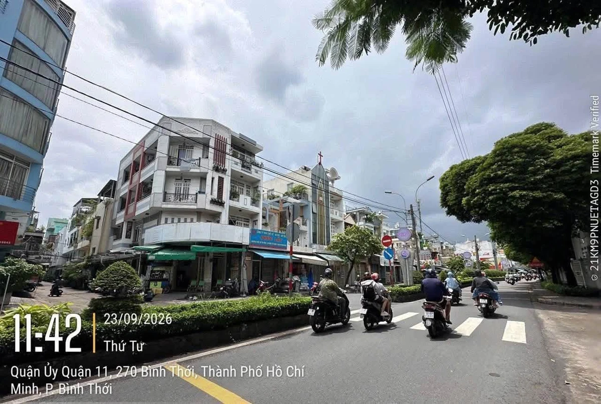 Bán nhà góc 2 mặt tiền 541 Bình Thới, Quận 11, 1 trệt 4 lầu, 51,5m², giá 16,5 tỷ - Ảnh thu nhỏ 2