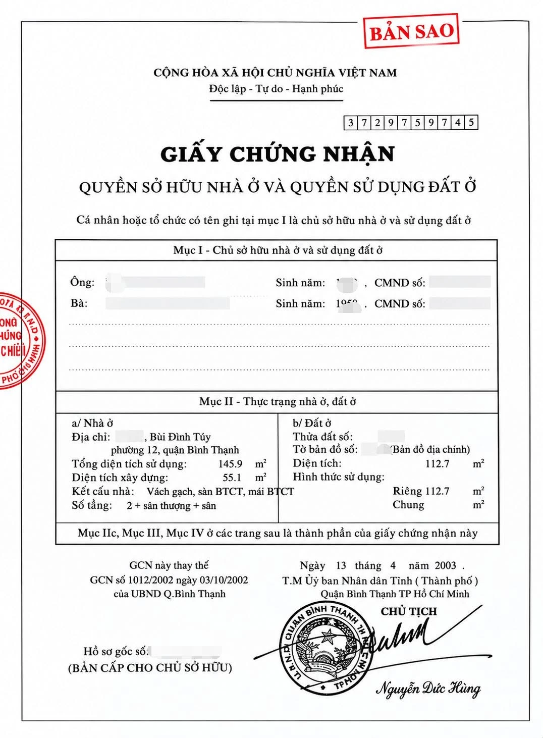 Bán mặt tiền kinh doanh Bùi Đình Túy Bình Thạnh 112.7m2 19 tỷ - Ảnh 1