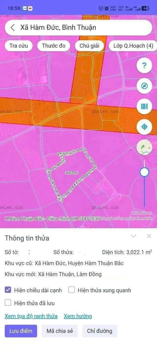 Bán 3.000m² đất Hàm Đức Bình Dương giáp Phú Long - Ảnh thu nhỏ 3