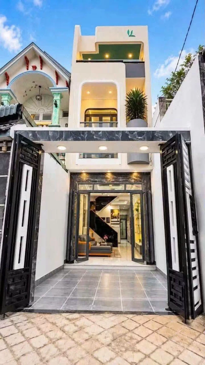 Bán nhà mới 4x23m, 3PN, sổ đỏ riêng, giá 3,65 tỷ, gần ngã tư Miếu Ông Cù, phường Tân Khánh - Ảnh thu nhỏ 2