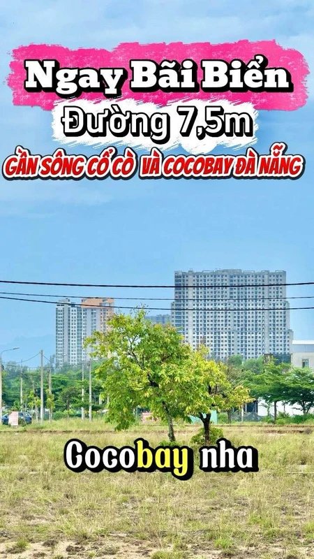 Bán đất nền 5x18m gần Cocobay, Đà Nẵng 2,4 tỷ