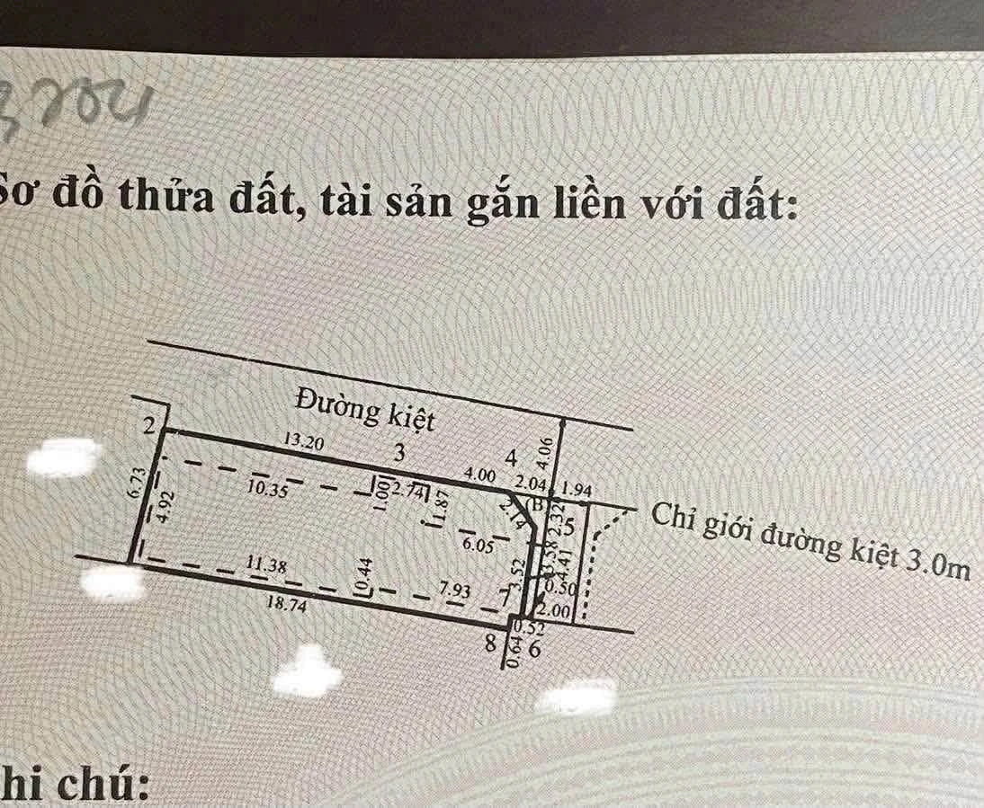Bán đất 124m² tặng dãy trọ 5 phòng Huế, 3,9 tỷ - Ảnh thu nhỏ 2