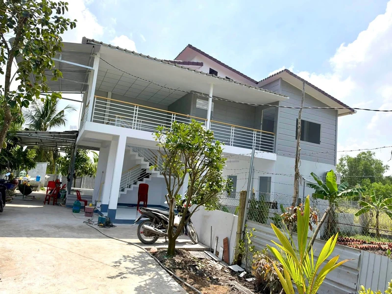 Nhà vườn 775m² có 150m² thổ cư Bình Đức Bến Lức