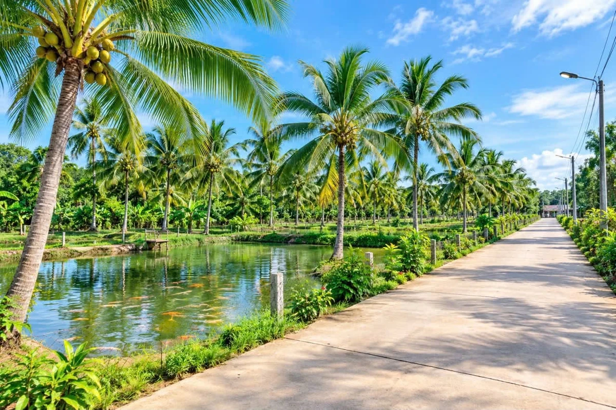 Bán đất thổ cư 200m2 mặt tiền 35m, có hồ nuôi cá, cách trung tâm Long Khánh 15 phút - Ảnh 1