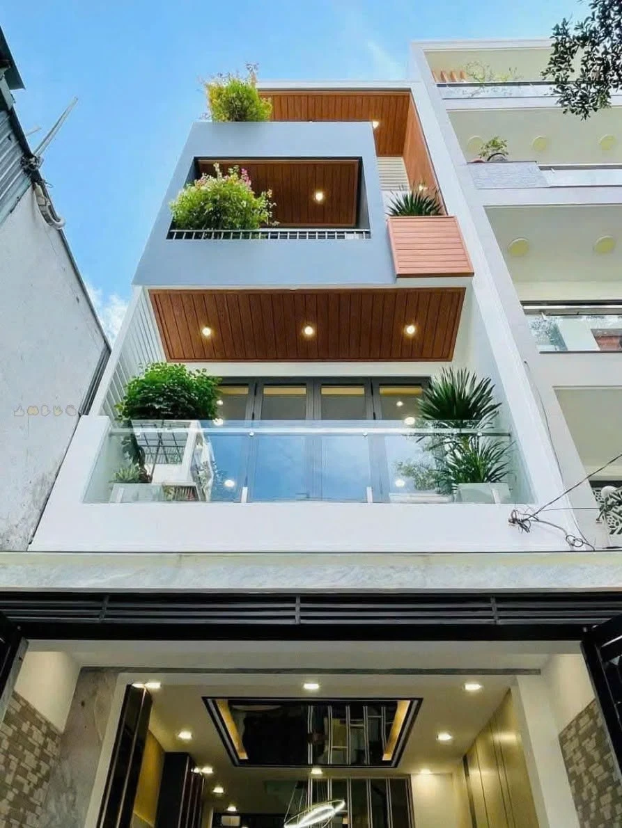 Bán nhà 4 tầng 60m² đường nội bộ 10m Nguyễn Phúc Chu, P.15, Tân Bình – 8 tỷ - Ảnh 1