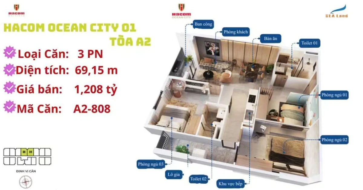 Chỉ 200 triệu vốn ban đầu sở hữu căn hộ view biển Bình Sơn Quỳnh 0949 933 *** - Ảnh thu nhỏ 4
