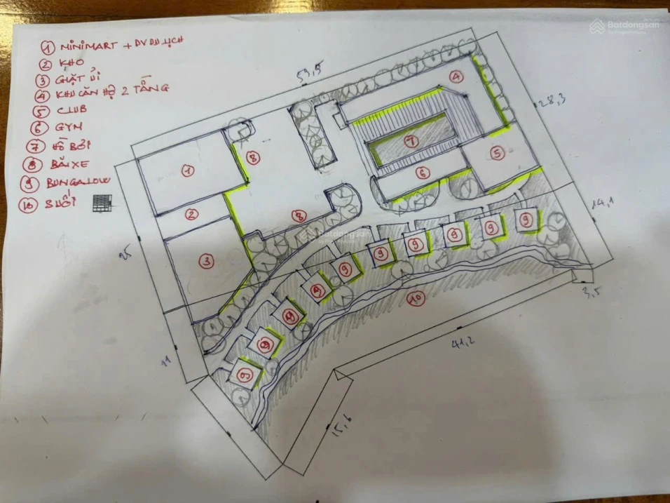 Bán 2618m2 khu phố tây Ông Lang, mặt tiền khủng 60m. Làm Resort quá đẹp. Giá giảm shock chỉ 9.9 tỷ - Ảnh thu nhỏ 2
