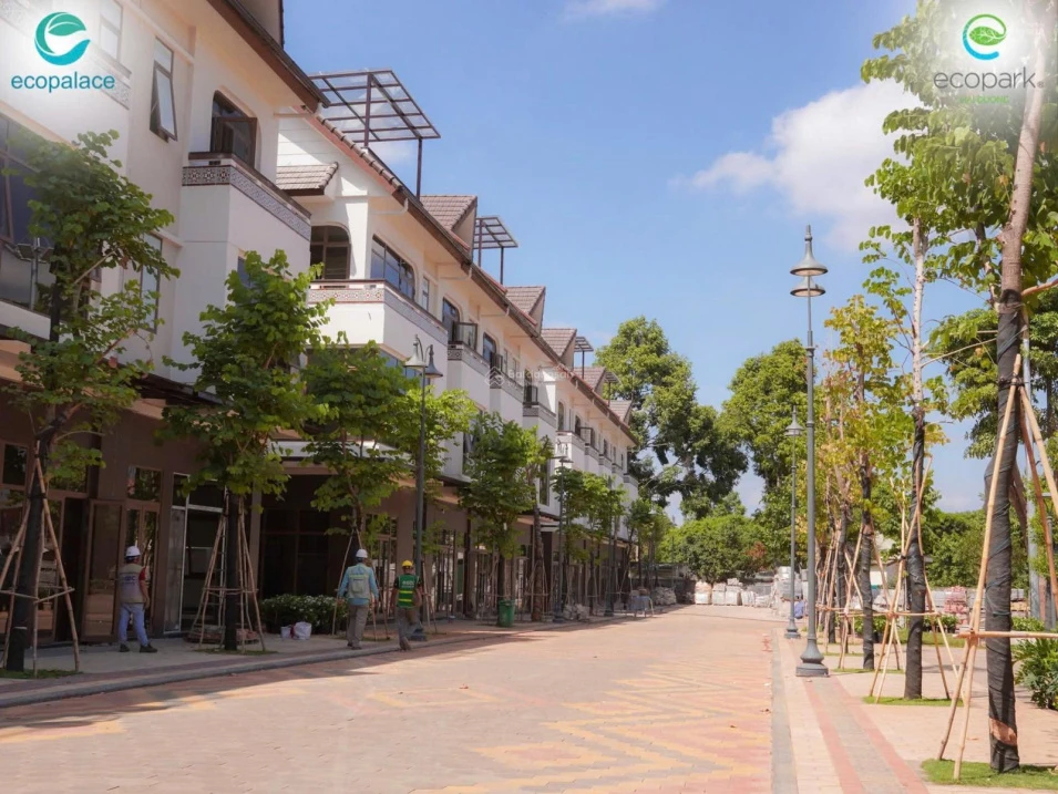 Nhà phố 5 tầng hoa viên vị trí đẹp Eco Palace - Ảnh thu nhỏ 3
