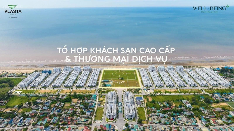 Chính chủ gửi bán gấp lô góc shop trục chính 27m dự án Vlasta - Sầm Sơn