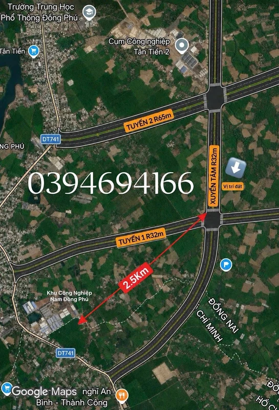 Bán lô đất Xuyên Tâm 32m² gần KCN Tân Tiến