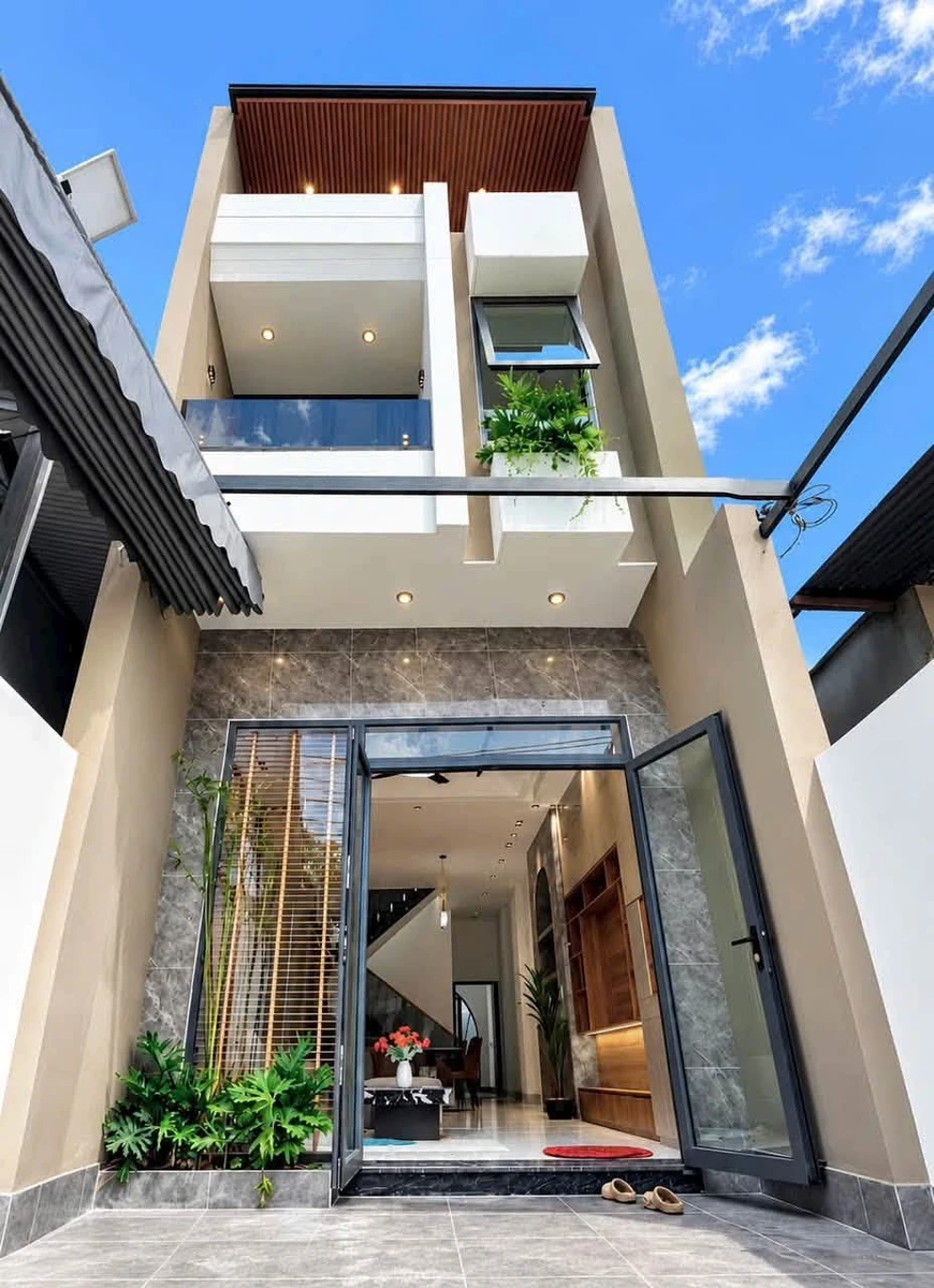 Bán nhà 1 trệt 1 lầu 100m2 mặt tiền kinh doanh Quận 12 - Ảnh thu nhỏ 2