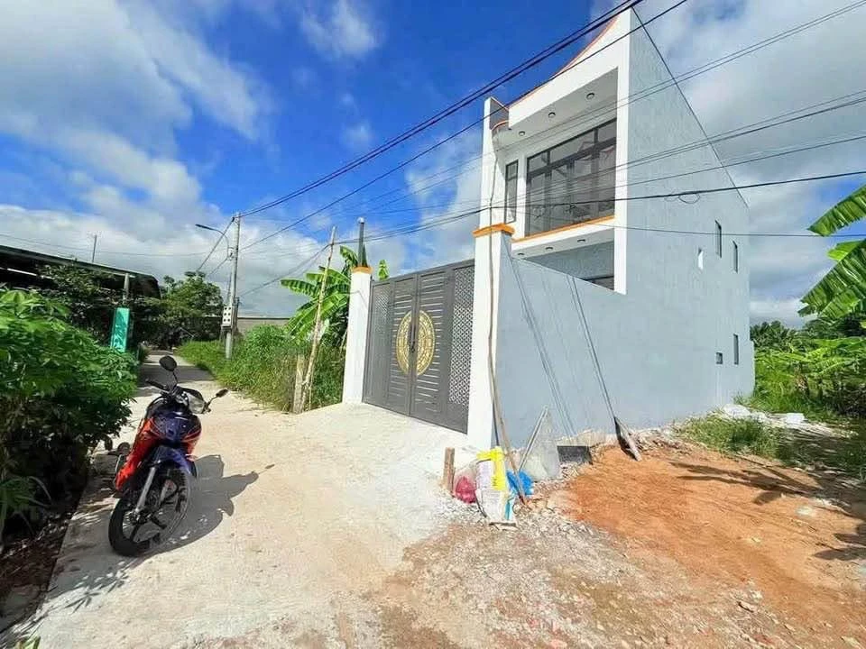 Bán nhà 1 lầu 4PN 80m2 gần QL50 Ngã 3 Tân Kim, Cần Giuộc, Long An - Ảnh 1