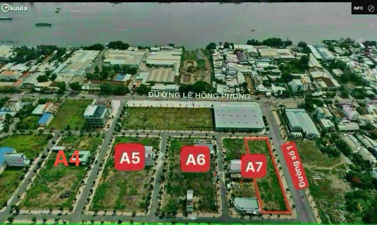 Bán nền đất 5x24m gần Lê Hồng Phong, Cần Thơ, 115m2 - Ảnh 1