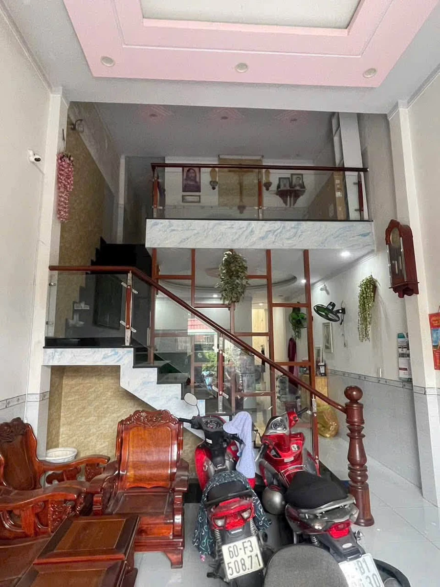Bán nhà 1 trệt 1 lửng 3 phòng ngủ sổ riêng gần trạm y tế Phường Trảng Dài, Biên Hòa - Ảnh thu nhỏ 3