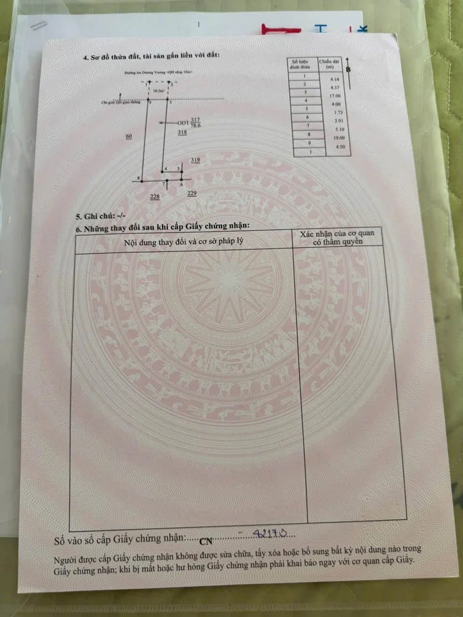 Bán đất mặt tiền An Dương Vương 94m² - 3 tỷ 590 - Ảnh thu nhỏ 4