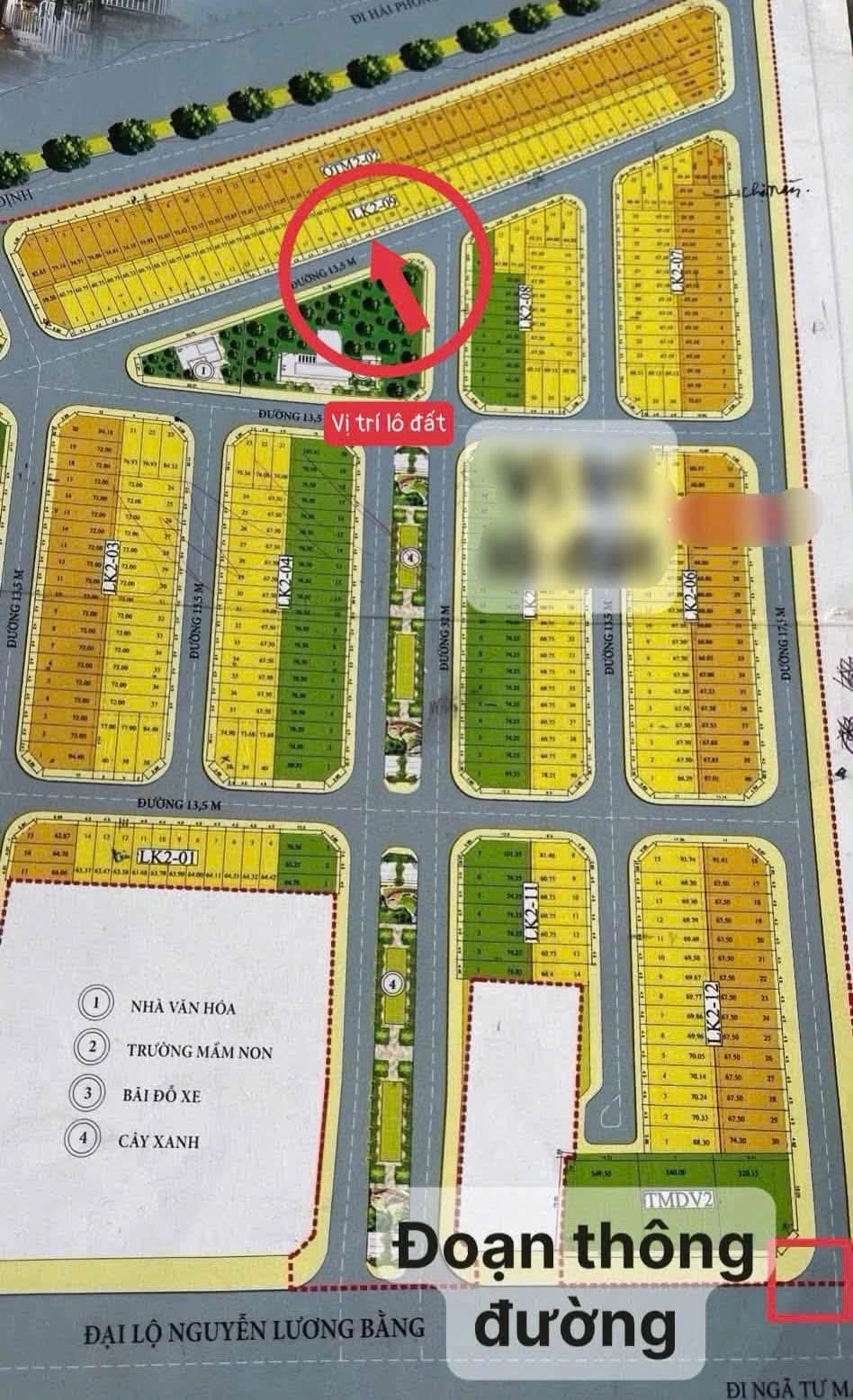 Bán đất khu đô thị Bắc 60.75m² mặt tiền 4.5m Quận 7 - Ảnh 1