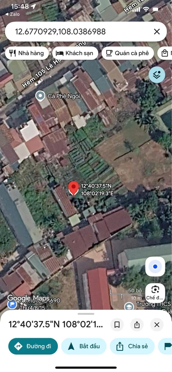Bán lô đất 48m² hẻm Hồ Tùng Mậu, Bình Tân, 1.8 tỷ - Ảnh 1