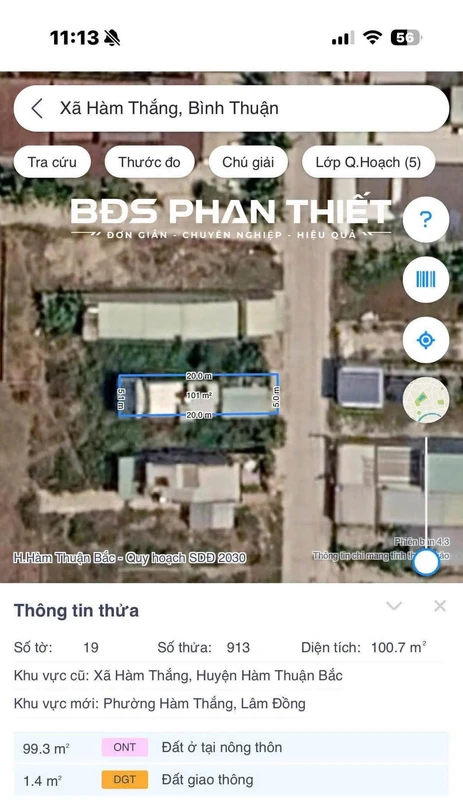 Bán nhà cấp 4 Phan Thiết 100m² 1 tỷ 750 triệu