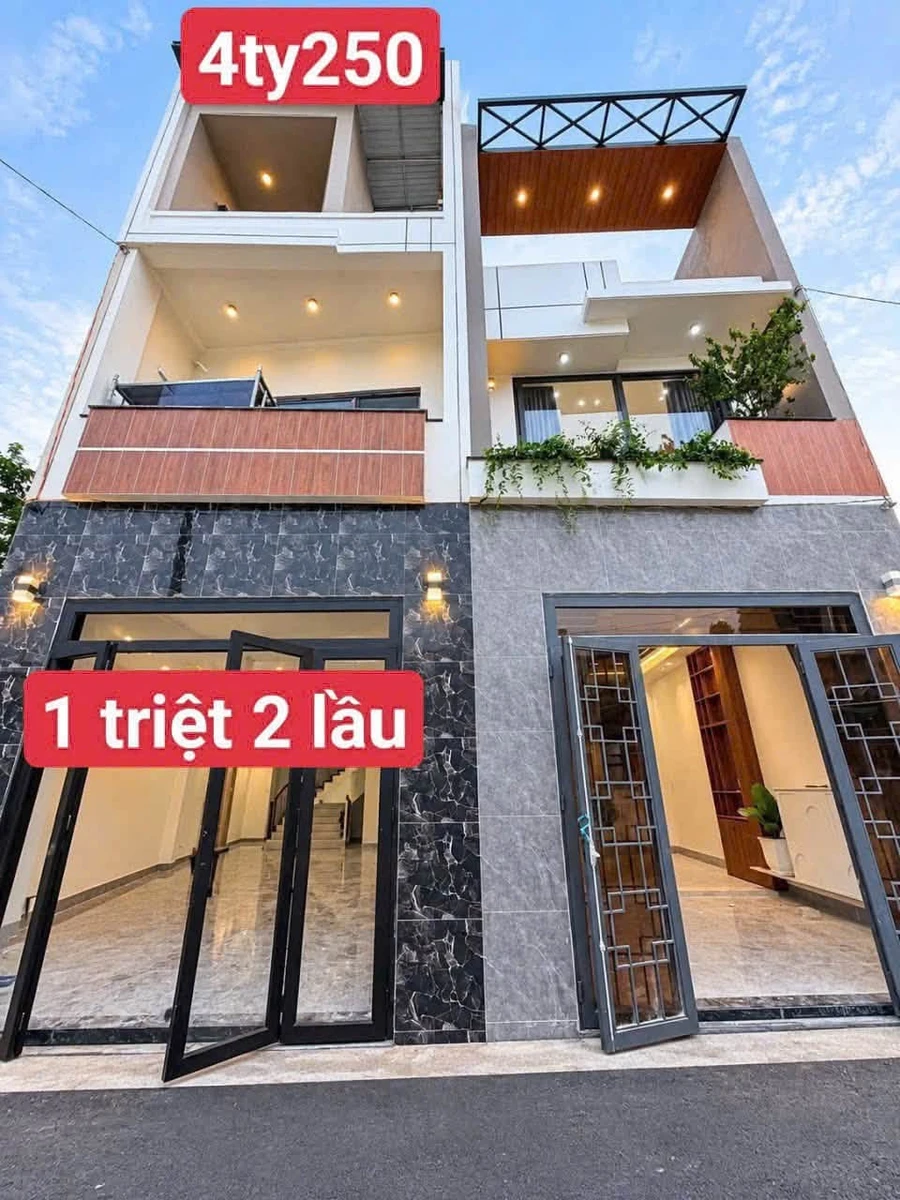 Bán nhà 1 trệt 2 lầu 3PN, DTSD 160m², đối diện chợ Tân Phong, giá 4,25 tỷ - Ảnh thu nhỏ 2