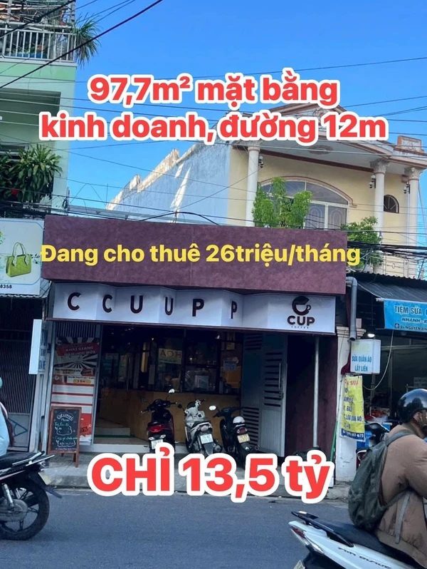 Bán nhà mặt tiền kinh doanh 110m² Nguyễn Đình Chiểu, Nha Trang