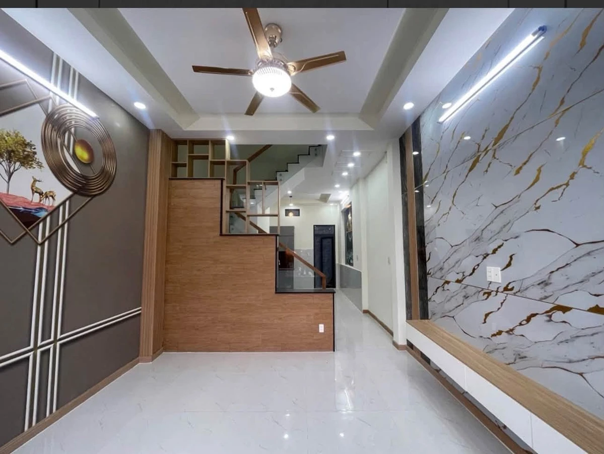 Nhà 3 tầng mới xây Làng Tăng Phú, 50m², 3 PN, 6,3 tỷ - Ảnh 1