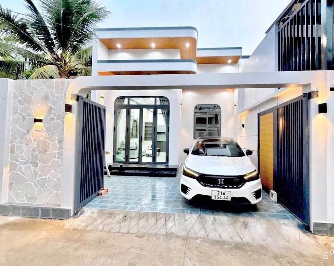 Bán nhà mới 90m2 2PN Tân Thành Bến Tre 1 tỷ 190 triệu - Ảnh 1