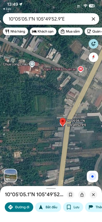 Chính chủ cần bán mặt đất mặt tiền 910B kế bên cây xăng hiện hữu, phường Bình Minh, Vĩnh Long - Ảnh thu nhỏ 5
