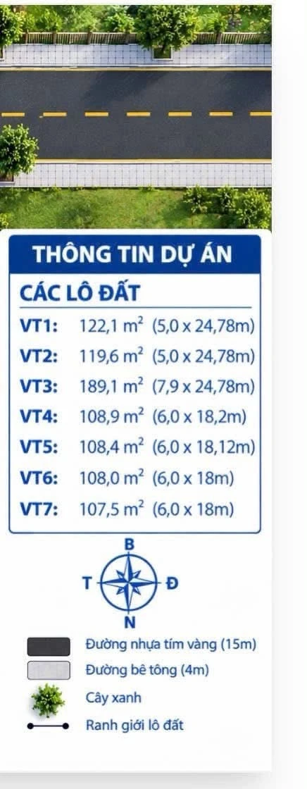 Bán đất góc 2 mặt tiền Đất Đỏ 80m², giá từ 880 triệu - Ảnh thu nhỏ 4