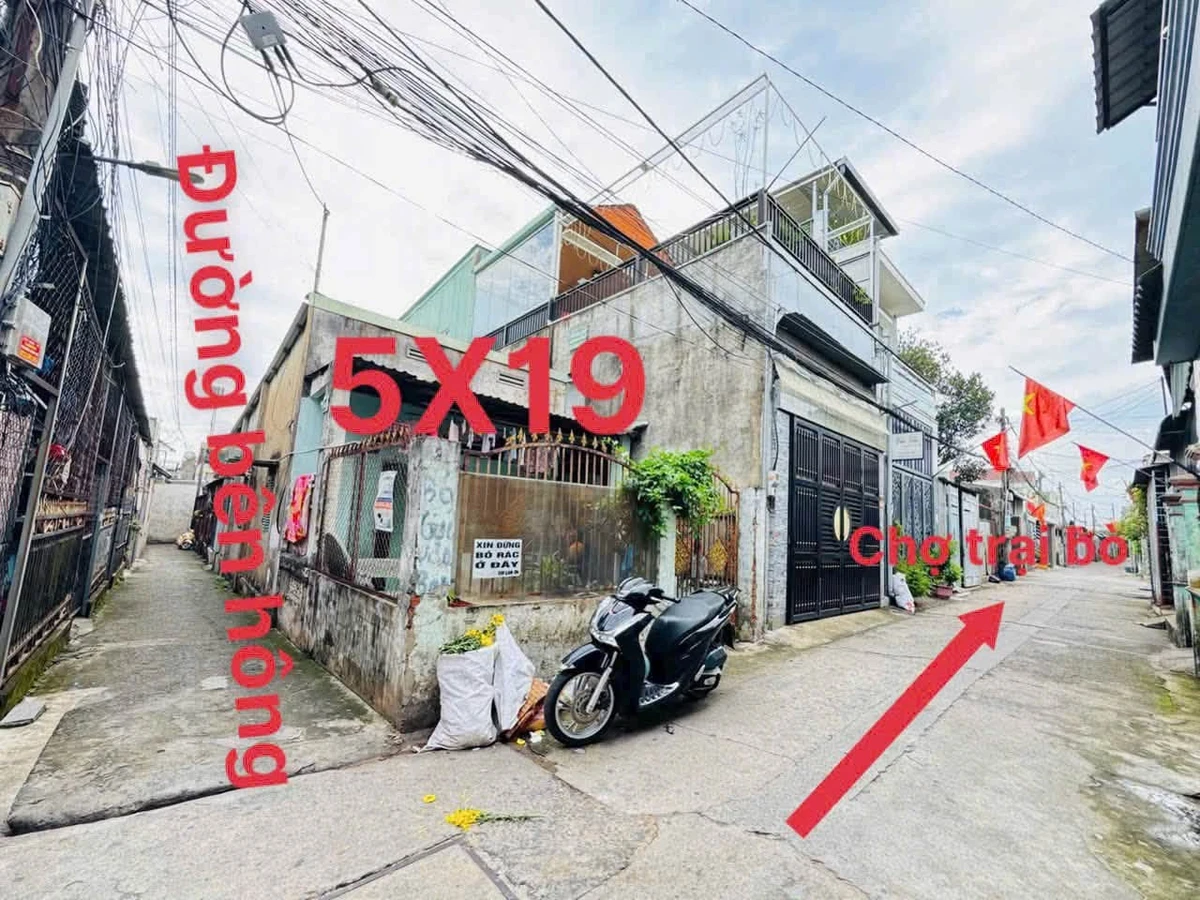 Bán nhà cấp 4 góc 2 mặt tiền 95m² Long Bình 2,68 tỷ - Ảnh thu nhỏ 2
