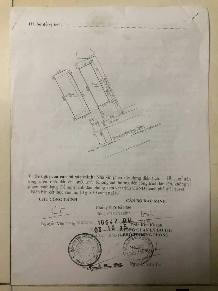 Bán nhà 1 lầu mặt tiền Lê Hồng Phong 100m² 11 tỷ - Ảnh 1