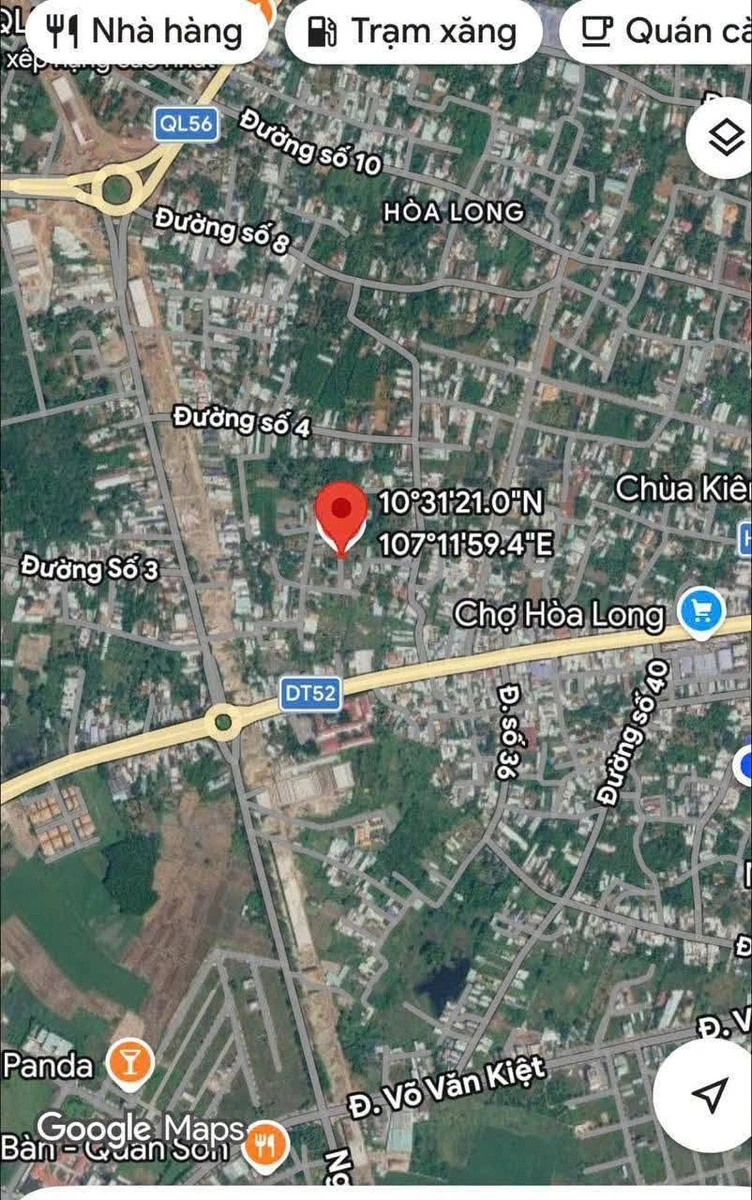 Bán đất 7x16m (112m²) nhánh Đường số 2 Hòa Long, TP Bà Rịa, giá 1,29 tỷ - Ảnh thu nhỏ 4