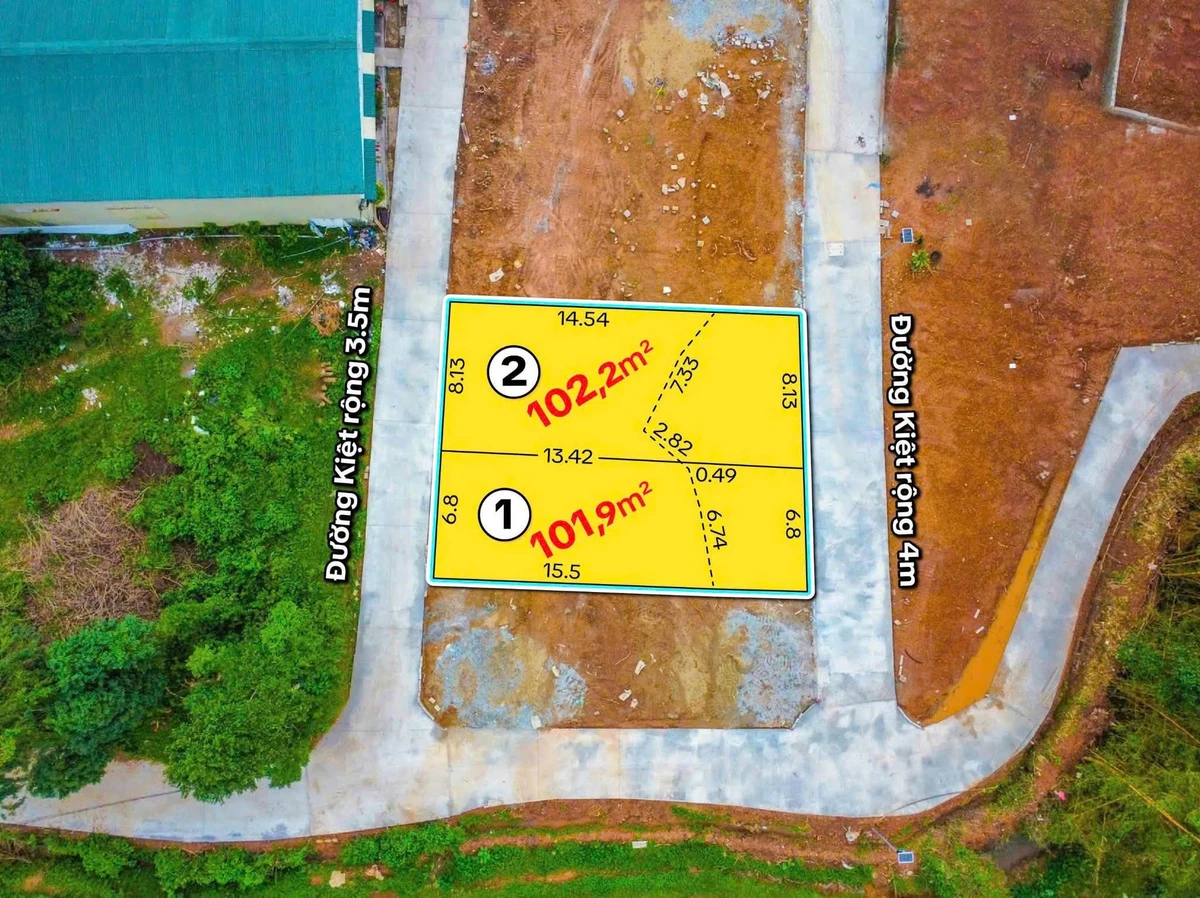 Bán 2 lô đất Thuỷ Xuân Huế 102m² 1,65 tỷ - Ảnh thu nhỏ 5